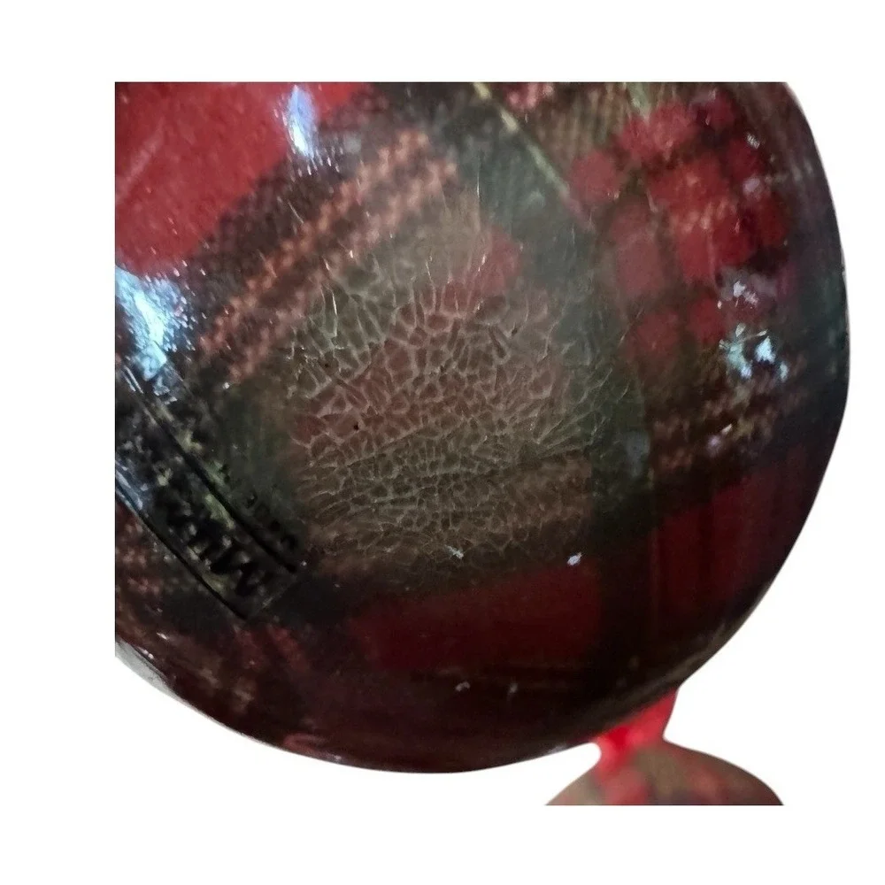 Vintage Tartan Plaid Decoupage Christmas Ornaments Lot 19 Ball‎ Decorations